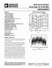 DataSheet AD5544A pdf
